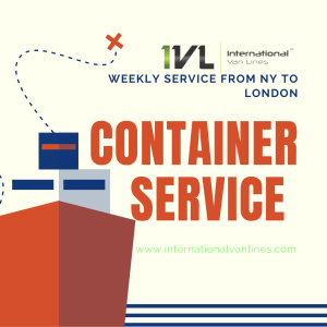 Container service from NY to London