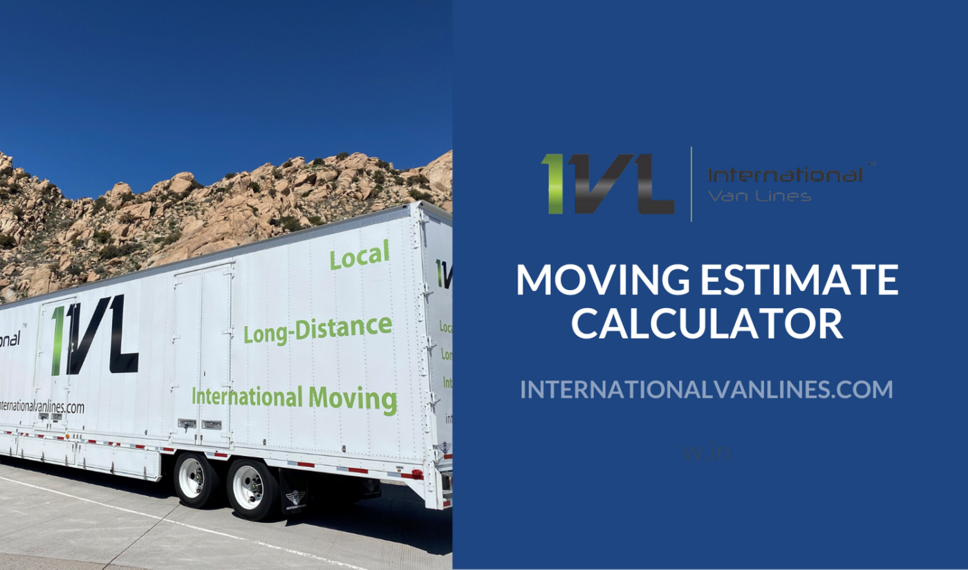 Moving Estimate Calculator for out of state moving